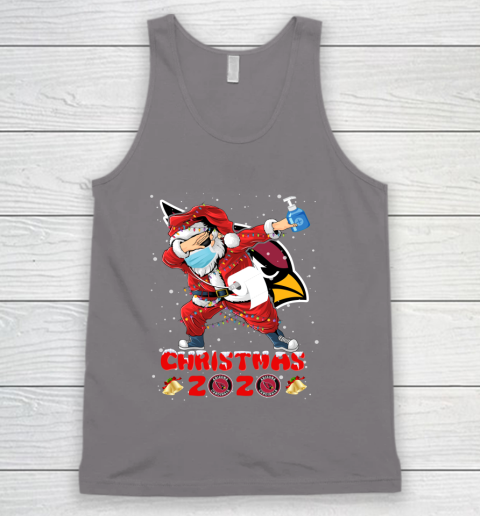 Arizona Cardinals Funny Santa Claus Dabbing Christmas 2020 NFL Tank Top 6
