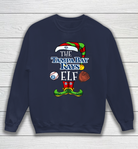 Tampa Bay Rays Christmas ELF Funny MLB Sweatshirt 2