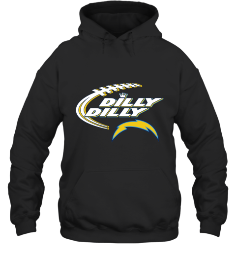 NFL Los Angeles Chargers Dilly Dilly Football Sports ztuRXPQL9AO hoodie 23 95 151514 front black