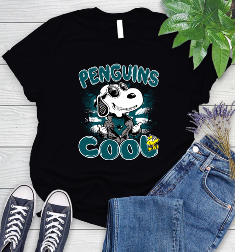 NHL Hockey San Jose Sharks Cool Snoopy Shirt Women's T-Shirt