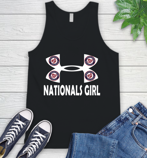 MLB Washington Nationals Under Armour Baseball Sports Tank Top