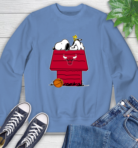 Chicago Bulls NBA Basketball Snoopy Woodstock The Peanuts Movie Sweatshirt 11
