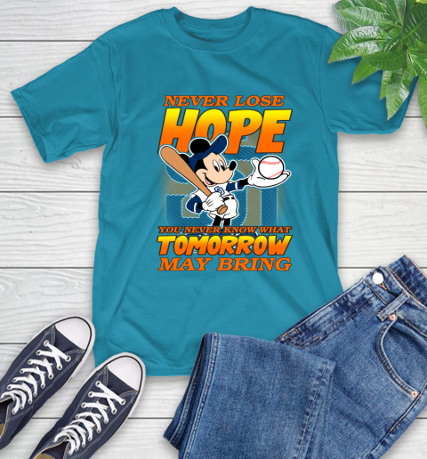 San Diego Padres MLB Baseball Mickey Disney Never Lose Hope T-Shirt 9