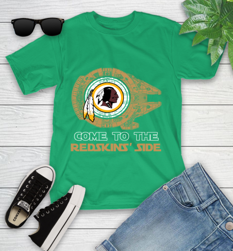 NFL Come To The Washington Redskins Wars Football Sports Youth T-Shirt 8