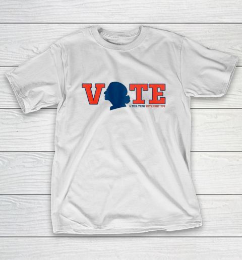 Vote Tell Them Ruth Sent You RBG Vote Shirt Notorious T-Shirt