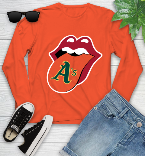 Oakland Athletics MLB Baseball Lips I Root For My Team Adoring Fan 128