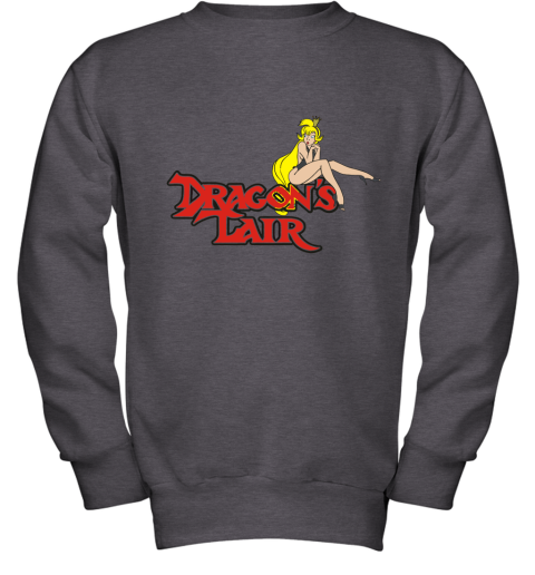 cno6 dragons lair daphne baseball shirts youth sweatshirt 47 front dark heather