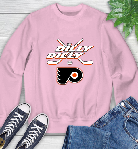 NHL Philadelphia Flyers Dilly Dilly Hockey Sports Sweatshirt 9
