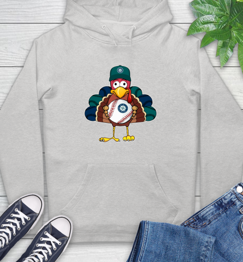 Seattle Mariners Turkey thanksgiving Hoodie