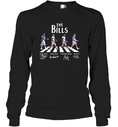 Top Abbey Road The Bills Signature T Shirt 2 Long Sleeve