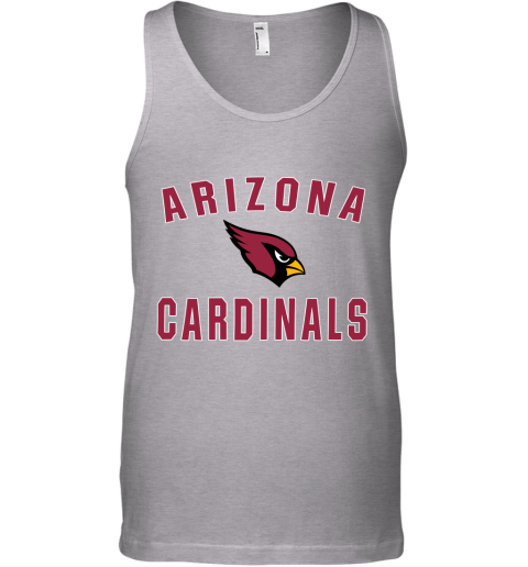 noxa arizona cardinals nfl line by fanatics branded gray victory unisex tank 17 front sport grey