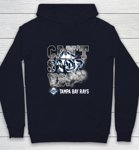 MLB Tampa Bay Rays Baseball Can't Stop Vs Rays Youth Hoodie 2