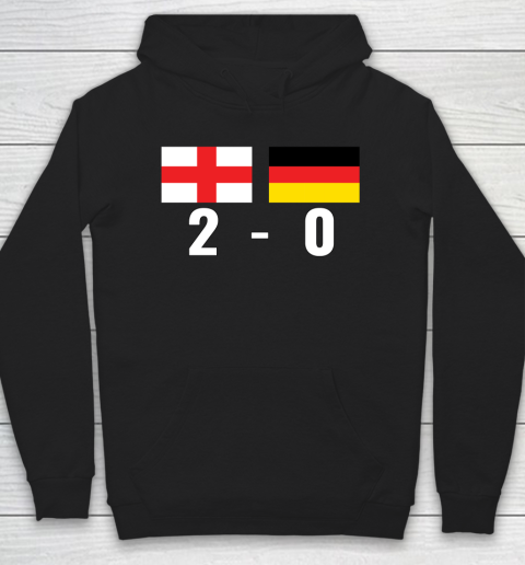 England  Germany 2 0 Euro Football Championship Hoodie