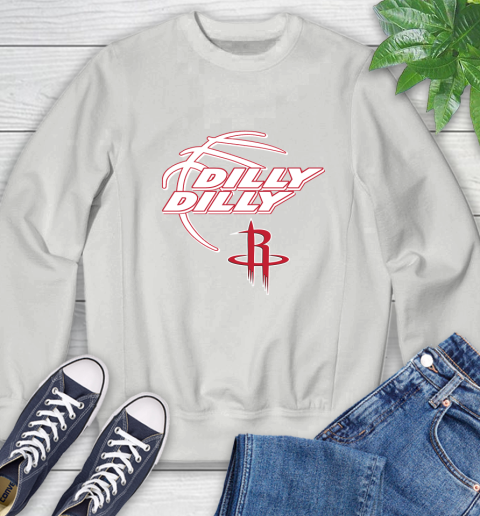 NBA Houston Rockets Dilly Dilly Basketball Sports Sweatshirt 5
