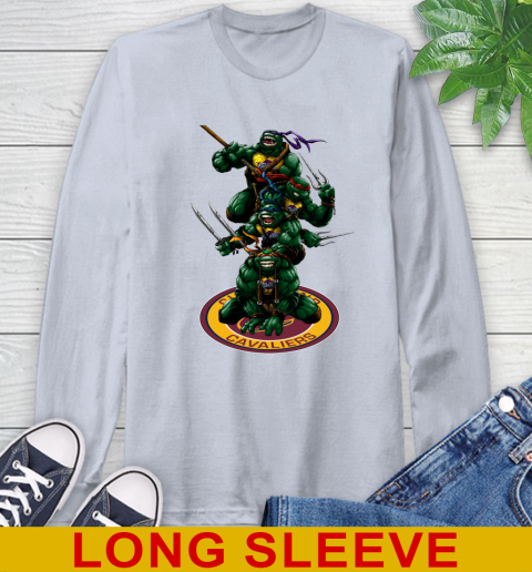 NBA Basketball Cleveland Cavaliers Teenage Mutant Ninja Turtles Shirt Long Sleeve T-Shirt 6