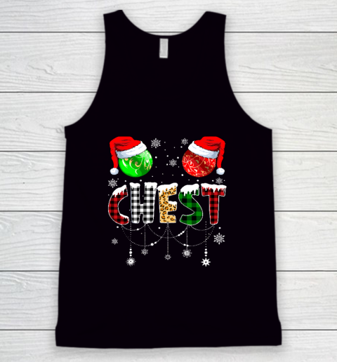 Christmas T Shirt Matching Couple Family Chestnuts Tank Top