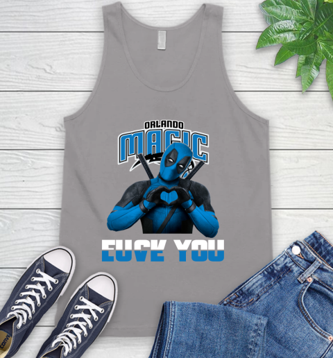 NBA Orlando Magic Deadpool Love You Fuck You Basketball Sports Tank Top 3