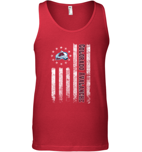 NHL American Flag Hockey Sports Colorado Avalanche Tank Top 4