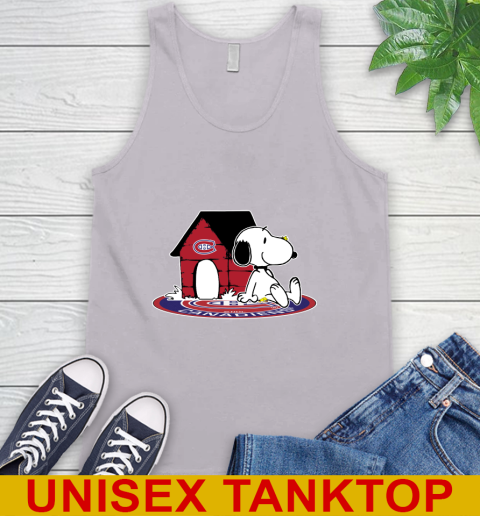 NHL Hockey Montreal Canadiens Snoopy The Peanuts Movie Shirt Tank Top 4