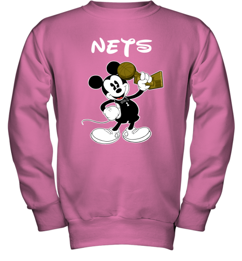 Mickey Brooklyn Nets Youth Sweatshirt