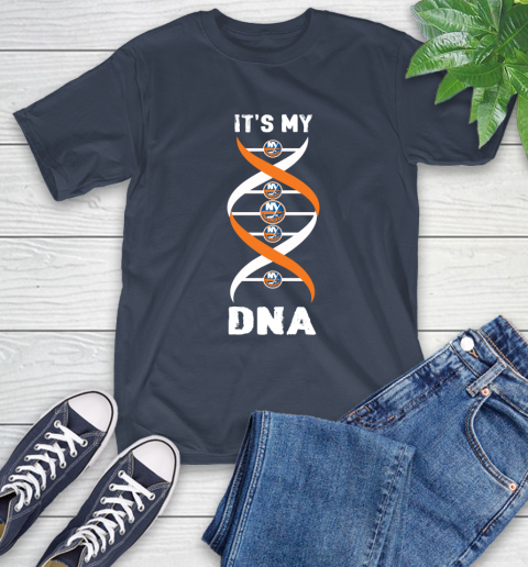 New York Islanders NHL Hockey It's My DNA Sports T-Shirt 3