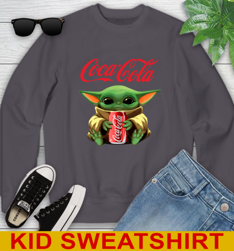 Star Wars Baby Yoda Hugs Coca Cola Soft Drink Shirt 118