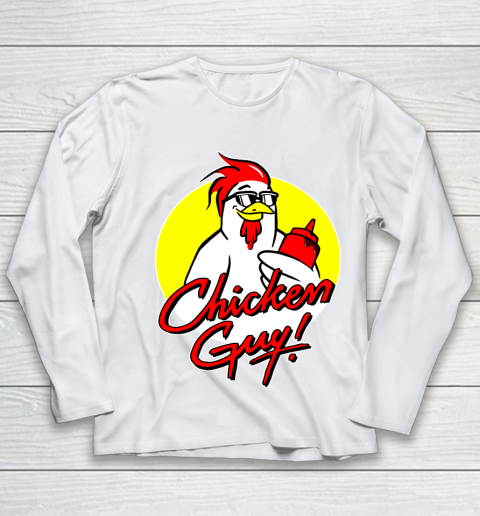 Chicken Guy Youth Long Sleeve