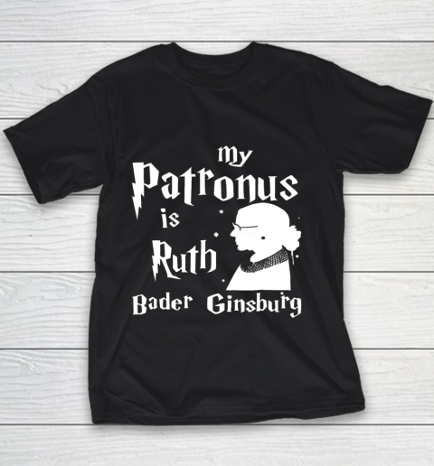 Notorious RBG Shirt  My Patronus is Ruth Bader Ginsburg Youth T-Shirt