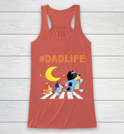 Bluey Dad Family Lover In My Life Racerback Tank 3