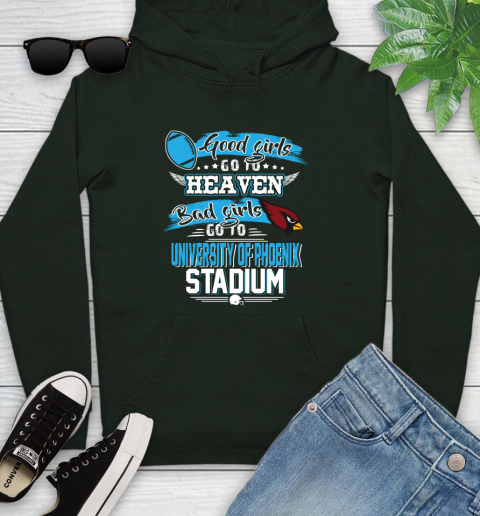 Arizona Cardinals NFL Bad Girls Go To University Of Phoenix Shirt Youth Hoodie 14