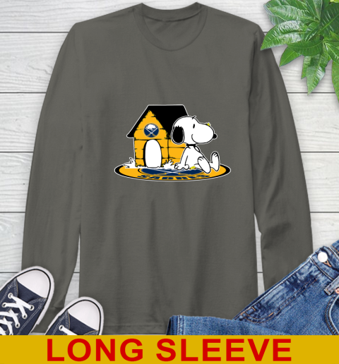NHL Hockey Buffalo Sabres Snoopy The Peanuts Movie Shirt Long Sleeve T-Shirt 8