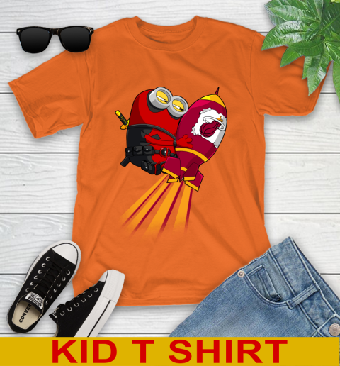 NBA Basketball Miami Heat Deadpool Minion Marvel Shirt Youth T-Shirt 8