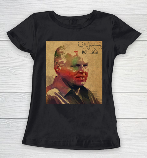 Vintage Rush Limbaugh 1954 2021 Women's T-Shirt
