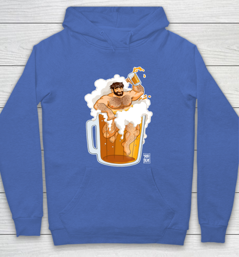 ADAM LIKES A BIG BEER LGBT Gay Pride Hoodie 6