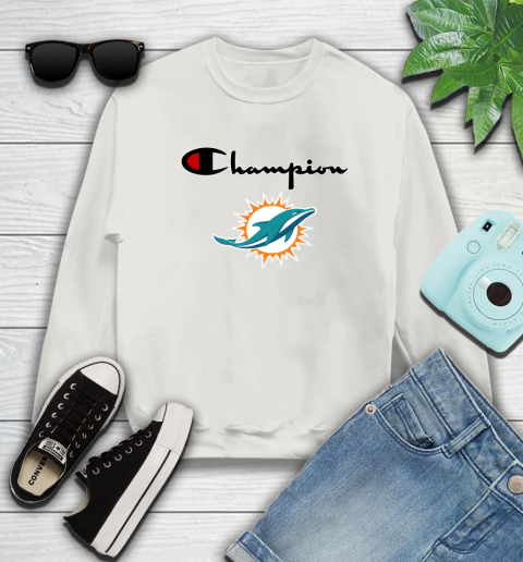 NFL Football Miami Dolphins Champion Shirt Sweatshirt 9