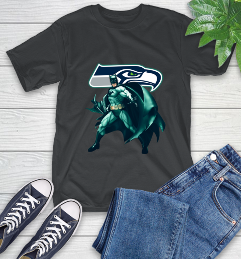 NFL Batman Football Sports Seattle Seahawks T-Shirt 2