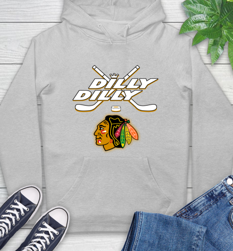 NHL Chicago Blackhawks Dilly Dilly Hockey Sports Hoodie 6