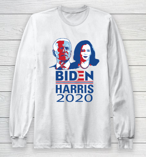 BIden Harris 2020 Image Logo Long Sleeve T-Shirt