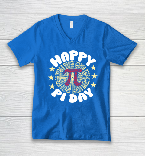 Happy Pi Day Funny Pi Mathematic Math for Teachers V-Neck T-Shirt 4