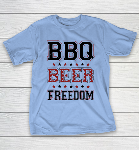 BBQ Beer Freedom Trump Fan T-Shirt 11