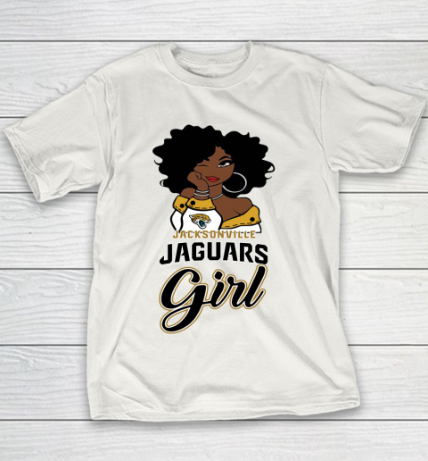 Jacksonville Jaguars Girl NFL Youth T-Shirt 3