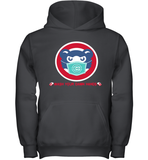 Chicago Cubs Wash Your Damn Hands Hurt Youth Hoodie
