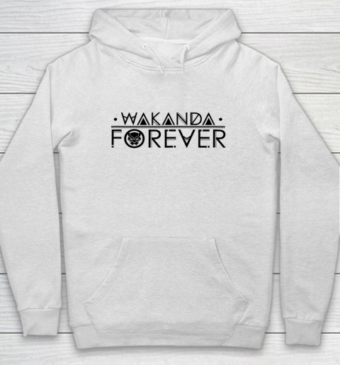 Marvel Black Panther Wakanda Forever Chest Graphic Hoodie
