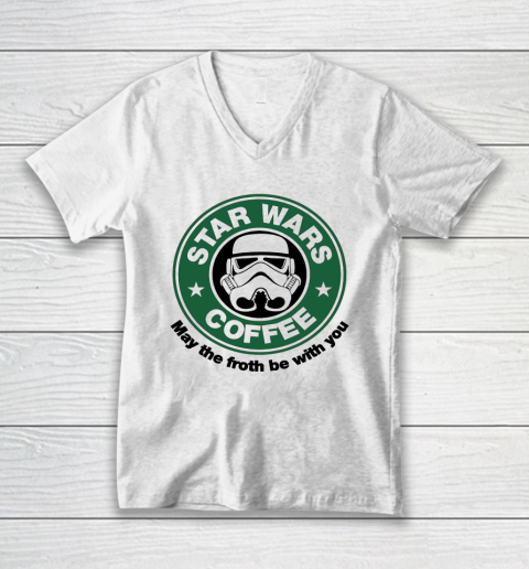 Star Wars Starbucks Coffee V-Neck T-Shirt