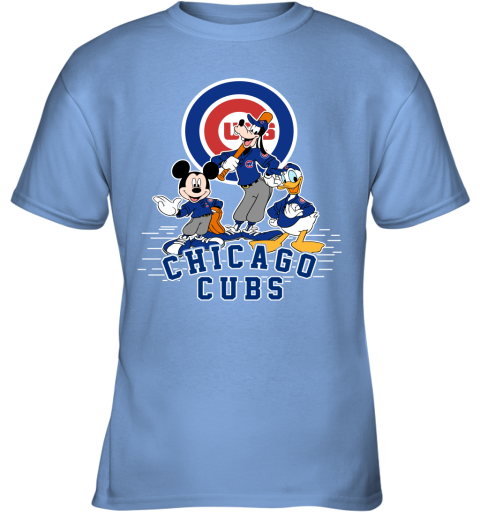 Chicago Cubs Mickey Mouse x Chicago Cubs Baseball Jersey Blue