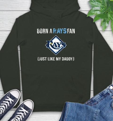 MLB Baseball Tampa Bay Rays Loyal Fan Just Like My Daddy Shirt Hoodie 12