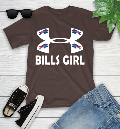NFL Buffalo Bills Girl Under Armour Football Sports Youth T-Shirt 7