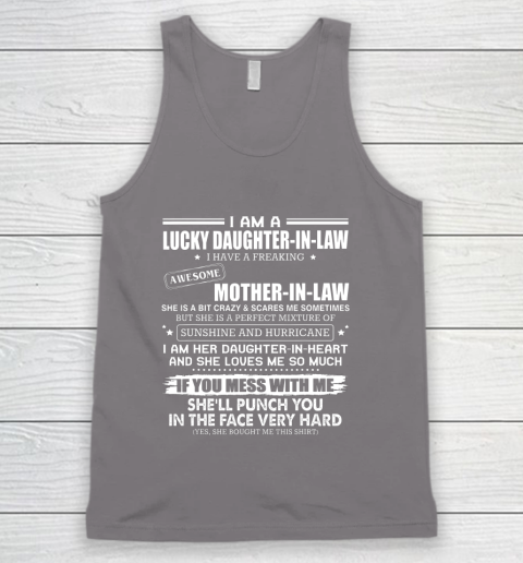 Lucky Daughter In Law Have A Freaking Awesome Mother In Law Tank Top 6