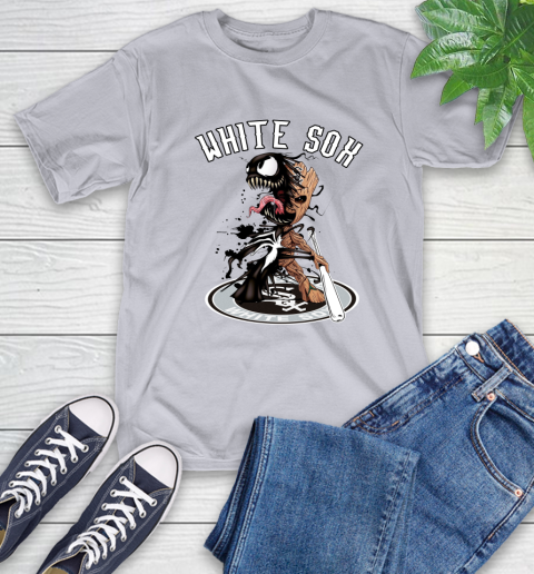 MLB Chicago White Sox Baseball Venom Groot Guardians Of The Galaxy T-Shirt 6