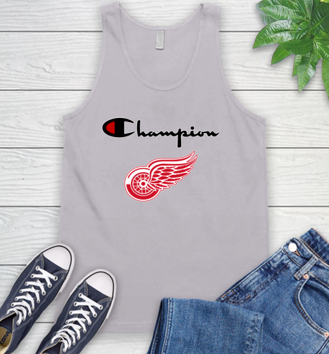 NHL Hockey Detroit Red Wings Champion Shirt Tank Top 2